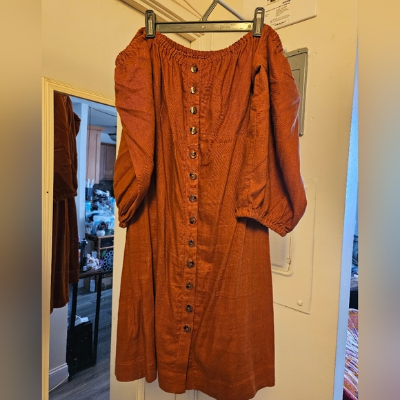SPELL & THE GYPSY Rani Mini Dress ~ Copper XL - Picture 3 of 5